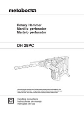 Metabo HPT DH 28PC Handling Instructions Manual