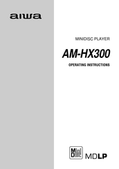 Aiwa AM-HX300 Operating Instructions Manual