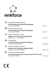 Renkforce EW-7476RPC Quick Installation Manual