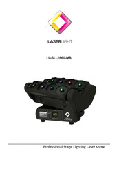 LaserLight LL-SLL2560-MB Operating Instructions Manual