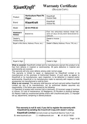 KISANKRAFT KK-PPD-E62 User Manual