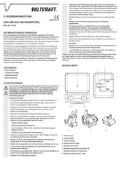 VOLTCRAFT SPAS-2400 Operating Instructions Manual