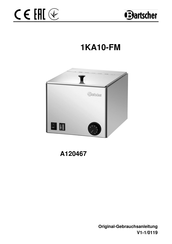Bartscher 1KA10-FM Manual