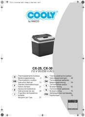 Waeco COOLY CX-30 Instruction Manual