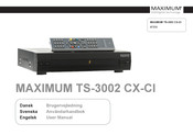 Maximum TS-3002 CX-CI User Manual