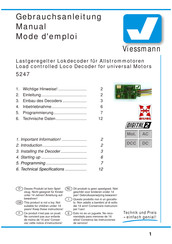 Viessmann 5247 Manual