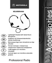 Motorola MDJMMN4066 Manual