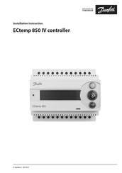 Danfoss ECtemp 850 IV Installation Instruction