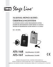 Stageline ATS-16T Instruction Manual