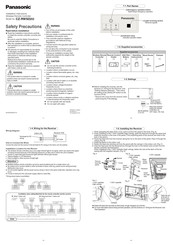 Panasonic CZ-RWSD2U Installation Instructions
