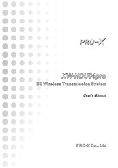 Pro-X XW-HDU04pro RX User Manual