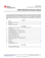 Texas Instruments TPS62125EVM-044 User Manual