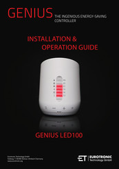 Eurotronic GENIUS LED100 Installation & Operation Manual
