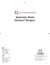 Symmetry Surgical RapidClean Symmetry Sharp Kerrison Instructions Manual