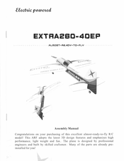 Dualsky Extra 260 40 EP Assembly Manual