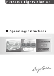 Ergoline Prestige Lightvision SLP Operating Instructions Manual