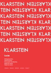 Klarstein Lucia 10008235 Manual