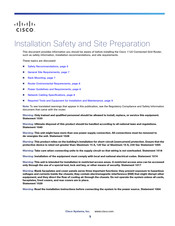 Cisco Firepower 1120 Installation Manual