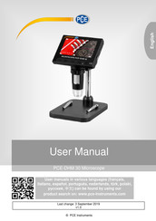 PCE Instruments PCE-DHM 30 User Manual
