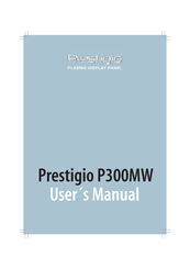 Prestigio P300MW User Manual