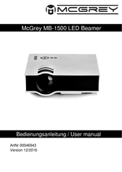 McGrey MB-1500 User Manual