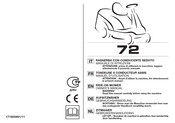 GGP ITALY 72 Owner's Manual