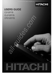 Hitachi CP2125T/S User Manual