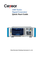 Ceyear 1465H-V Quick Start Manual