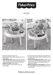 Fisher-Price FFJ01 Manual