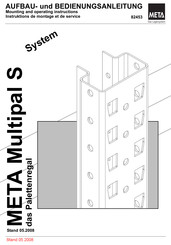 META Multipal S 82453 Mounting And Operating Instructions