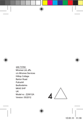 LIVARNO Z29012A Operation And Safety Notes