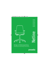 Prosedia Netline N127 Assembly And Operating Instructions Manual