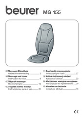 Beurer MG 155 Instructions For Use Manual