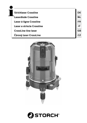 Storch CrossLine Operating Manual