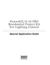 DSC Power832/X-10 PRO Special Application Manual