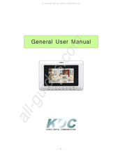 KDC DOUM JIKIMI General User Manual