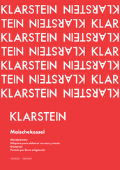 Klarstein 10031629 Manual