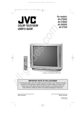 JVC AV 27230 User Manual