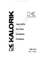 Kalorik USK JK 5 Operating Instructions Manual