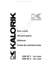 Kalorik USK SC 1 Operating Instructions Manual