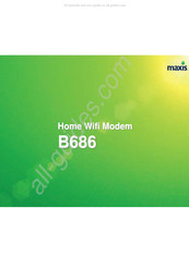 Maxis B686 Manual
