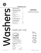 GE G017 Owner's Manual