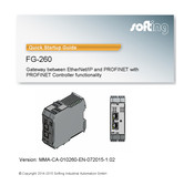Softing FG-260 Quick Start Up Manual