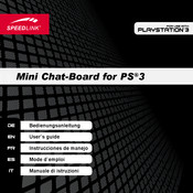 Speedlink Mini Chat-Board User Manual