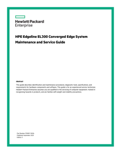 HPE Edgeline EL300 Maintenance And Service Manual