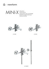 newform MINI-X 61340C Instructions Manual