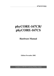 Phytec phyCORE-167CS Hardware Manual