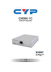 Cypress CHDBX-1C Operation Manual