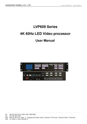 Vdwall LVP609 Series User Manual