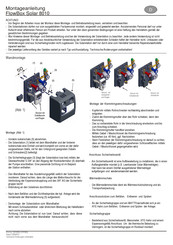 Watts Industries FlowBox Solar 8010 Installation Instructions Manual